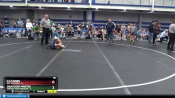 88 lbs Round 4 (8 Team) - CJ Caines, Mat Assassins vs Graydon Martin, Virginia Team Predator