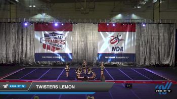 Twisters Lemon [2021 L1.1 Mini - PREP] 2021 NCA Atlanta Classic DI & DII