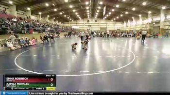 60 lbs Round 4 (6 Team) - Kamila Morales, Utah Gold vs Emma Robinson, Idaho