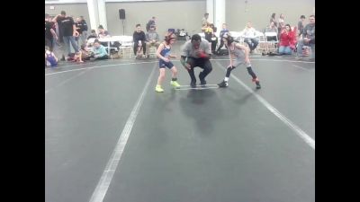 40 lbs Round 1 (3 Team) - Beau Atwell, Florida Scorpions vs Page Prillaman, Smithfield Youth Wrestling