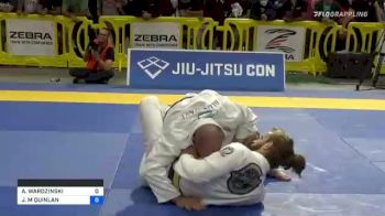 ADAM WARDZINSKI vs JAMES M QUINLAN 2021 Pan Jiu-Jitsu IBJJF Championship