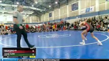 110 lbs Round 1 (4 Team) - Oscar Baca III, Crown Point vs Chase Kline, Avon