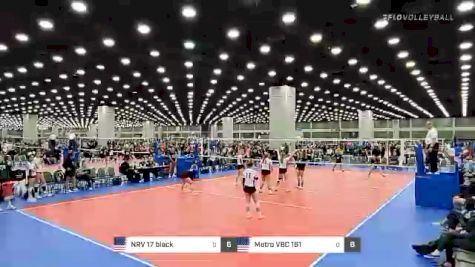 NRV 17 black vs Metro VBC 17 - 2022 JVA World Challenge presented by Nike - Expo Only