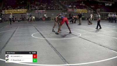 174 lbs Semifinal - Wayne Lamont, Stony Brook vs Talon PIsarchuk, Williamson College Of The Trades