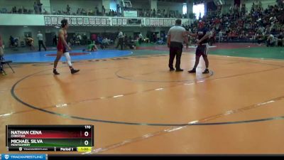 170 lbs Cons. Round 1 - Nathan Cena, Christian vs Michael Silva, Montgomery