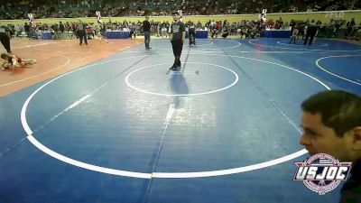 45 lbs Quarterfinal - Blaise Jenkins, Powerhouse Wrestling vs Emersyn Edge, Piedmont