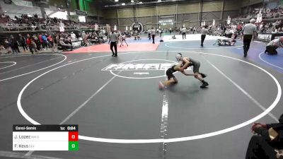 62 lbs Consolation - Jace Lopez, NM Gold vs Forrest Keys, SLV Elite WC