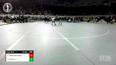 5A-106 lbs Cons. Semi - Elijah Cherry, EDISON PREP vs Talon Tahdooahnippah, ELGIN