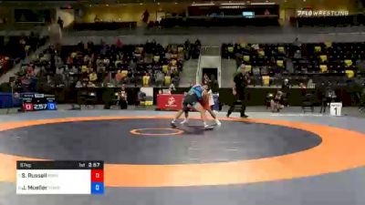 57 kg 3rd Place - Sean Russell, Gopher Wrestling Club - RTC vs Jack Mueller, TMWC / New York City RTC