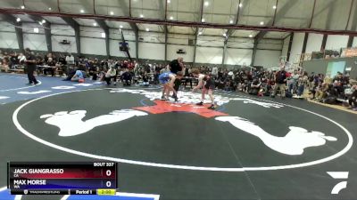 132 lbs Cons. Round 2 - Jack Giangrasso, CA vs Max Morse, WA