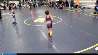 46-48 lbs Semifinal - Brayden Bush, GI Grapplers vs Cash Zegar, Duncan Wrestling Club