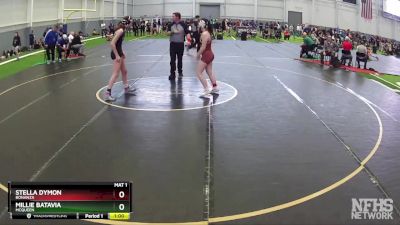 120 lbs Cons. Round 1 - Millie Batavia, Mcqueen vs Stella Dymon, Bonanza