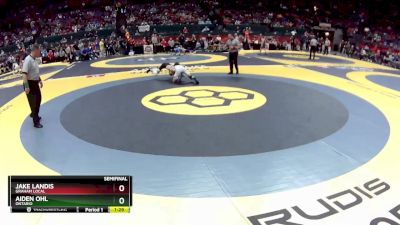 D2-106 lbs Semifinal - Jake Landis, Graham Local vs Aiden Ohl, Ontario