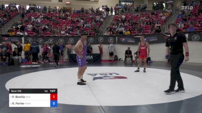 70 kg Semis - Peter Bonilla, New Jersey vs Robert Porter, Naperville Wrestling Club