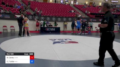 97 kg Cons Semis - Brennan Carey, Combat W.C. School Of Wrestling vs Cittadino Tuttle, Pinnacle Wrestling Club