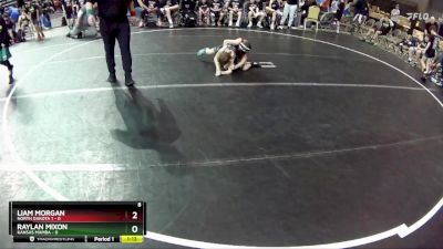 50 lbs Round 2 (4 Team) - Raylan Mixon, Kansas Mamba vs Liam Morgan, North Dakota 1