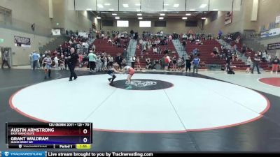 70 lbs Round 1 - Austin Armstrong, East Idaho Elite vs Grant Waldram, Idaho Grizz WC