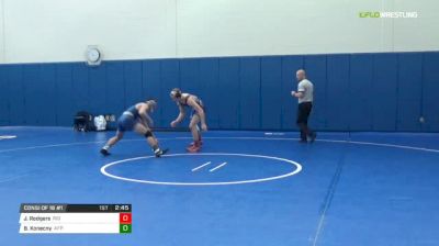 149 lbs Consi of 16 #1 - Jesse Rodgers, Rider vs Brandon Konecny, Air Force Prep