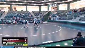 185 lbs Placement Matches (16 Team) - Karla Rodriguez, Katy Mayde Creek (Girls) vs Angelina Mansanales, Rockwall (Girls)