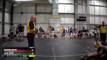 195 lbs Finals (8 Team) - Gunner Henry, Indiana Outlaws 1 vs Lane Kiser, Elite Athletic Club DZ