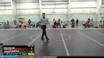 120 lbs Round 5 (8 Team) - Nick Walker, Rampage vs Jackson Barfield, Ranger WC