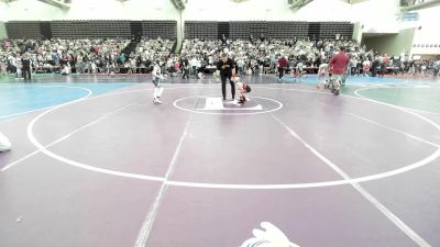 63-M lbs Round Of 32 - Vincent McQuone, Yale Street vs Charles Smith, Pennridge K-8