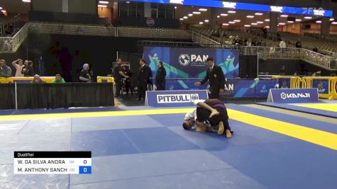 WELLINGTON DA SILVA ANDRADE vs MARC ANTHONY SANCHEZ 2024 Pan Jiu Jitsu IBJJF Championship