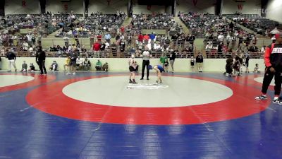 73 lbs Semifinal - Jaxon Hughes, Backyard Brawlers Wrestling Club vs Drake Comer, The Storm Wrestling Center