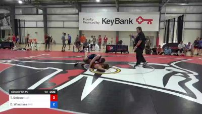 74 kg Consi Of 64 #2 - Thomas Snipes, Charleston Regional Training Center vs Drew Wiechers, Ohio