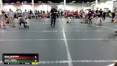 72 lbs Round 5 (8 Team) - Noah Desmond, PA Alliance vs Noah Yakich, Black Fox Wrestling