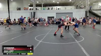 88 lbs Round 1 (6 Team) - Noah Losey, Revival Black vs JP McKeown, Mat Assassins Red