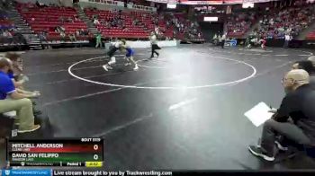 D3-126 lbs Cons. Round 1 - Mitchell Anderson, Clear Lake vs David San Felippo, Random Lake