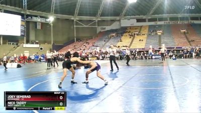 149 lbs 2nd Wrestleback (16 Team) - Nico Taddy, West Liberty vs Joey Semerad, McKendree