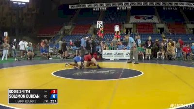 152 Champ. Round 1 Solomon Duncan (North Carolina) vs. Eddie Smith (Wisconsin)