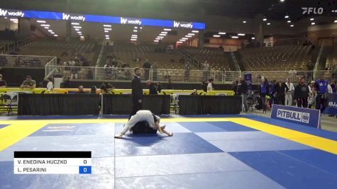 VALERIE ENEDINA HUCZKO vs LORIANE PESARINI 2024 Pan Jiu Jitsu IBJJF Championship