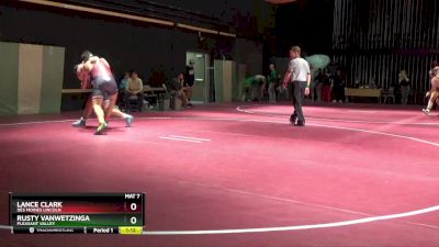 220 lbs Round 3 - Rusty VanWetzinga, Pleasant Valley vs Lance Clark, Des Moines Lincoln