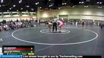 145 lbs Round 2 (10 Team) - Ava Barhorst, Griffin Fang vs Gretchen Donally, Montana