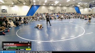 75 lbs Quarterfinal - Nathan Fedotov, Westlake vs Kutter Wade, Wasatch Wrestling Club