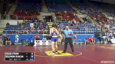 152 Champ. Round 2 Solomon Duncan (North Carolina) vs. Chase Straw (Iowa)
