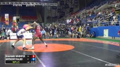 170 Cons. Round 6 Anthony Falbo (Connecticut) vs. Khamari Whimper (Georgia)