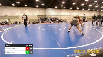 150 lbs Rr Rnd 7 - Isaac Sensintaffar, Oklahoma Elite 14U vs Griffin Goins, POWA 14U