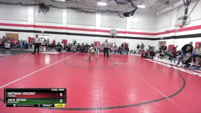 70 lbs Cons. Semi - Jack Seago, Open Mats vs Antwan Vincent, Phenom