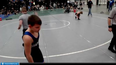 119 lbs Round 5 (8 Team) - Kade Songster, Midwest Destroyers vs Mason Thompson, Kearney Matcats - Gold