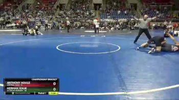 182 lbs Round 1 - Herman Kauk, #3 South Border vs Anthony Houle, Central Cass