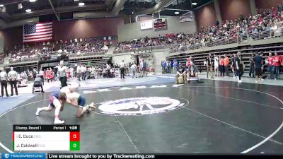 Champ. Round 1 - Everett Duce, Crimson Cliffs High vs Jordan Caldwell, Ridgeline