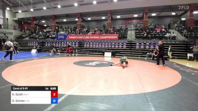 101 lbs Consi Of 8 #1 - Karly Scott, Southern Oregon vs Devyn Gomez, Life (Ga.)