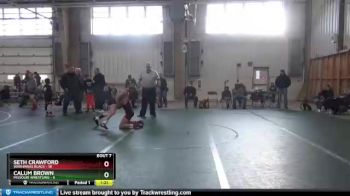 92 lbs Round 3 (6 Team) - Calum Brown, Missouri Wrestling vs Seth Crawford, Warhawks Black