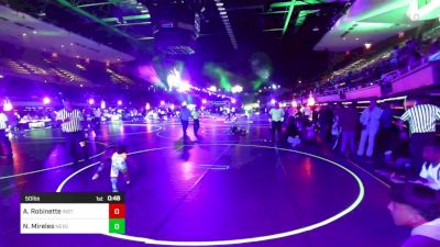 50 lbs Consolation - Noah Cash Mireles, NexGen vs Alijah Robinette, Institute Of Combat