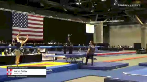 Aaron Bailey - Double Mini Trampoline, World Elite - 2021 USA Gymnastics Championships