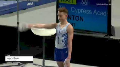 Maxwell Odden - Vault, North Valley Gym - 2021 US Championships